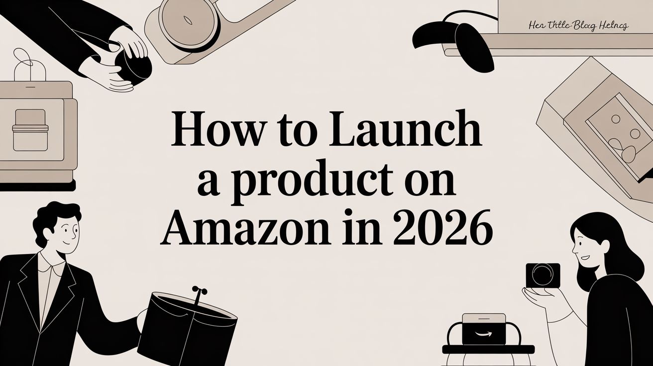 How to Launch a Product on Amazon in 2026