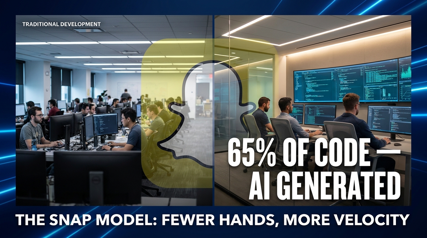 Snap’s AI Code Revolution: What the 65% Stat Really Means for Your Engineering Team