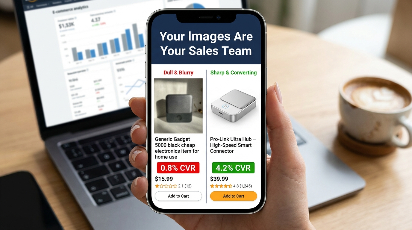Why Your Amazon Images Are Silently Killing Your Conversion Rate (And How to Fix Every Slot)