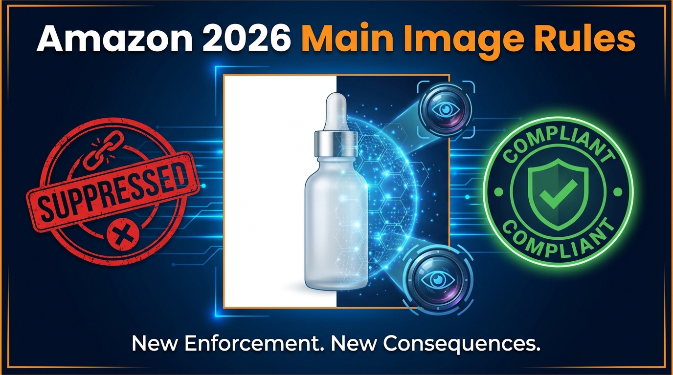 Amazon’s 2026 Main Image Rules: What Changed, What’s Being Enforced, and What to Do About It