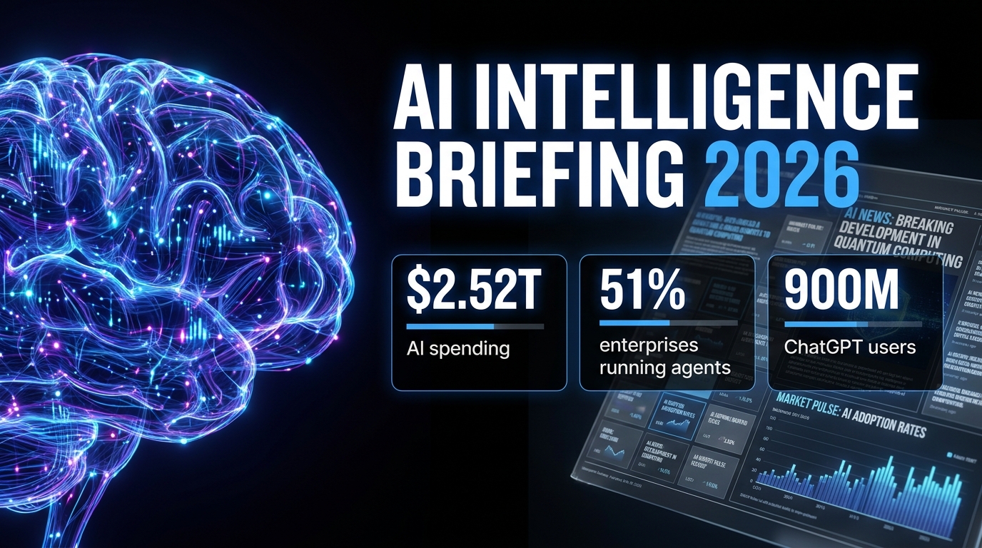 The AI Intelligence Briefing: Everything That Actually Matters Right Now (2026)