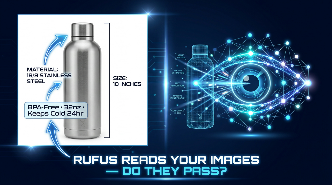 What Amazon’s Rufus Actually Sees in Your Images — And Why It’s Costing You Conversions