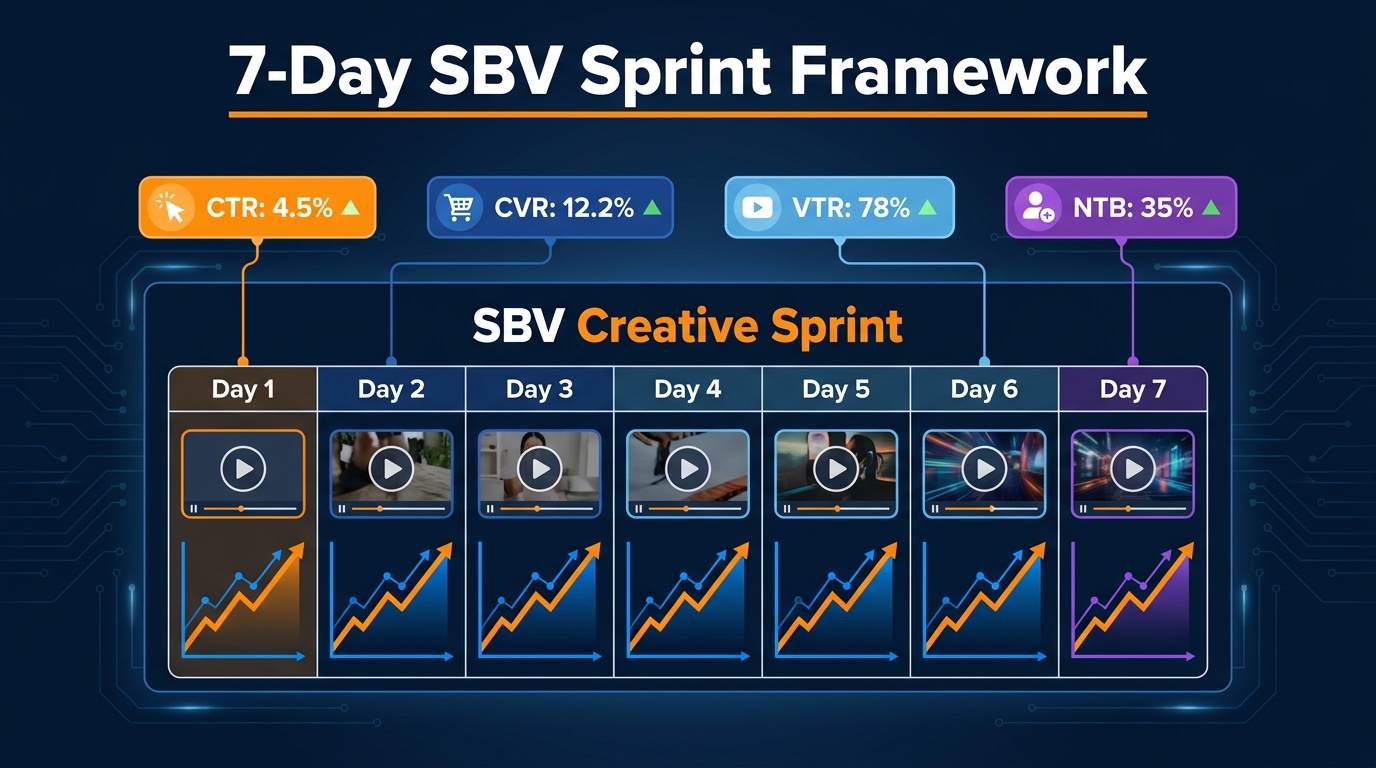 Creative Iteration Sprints for SBV: A 7-Day Test Framework That Actually Scales