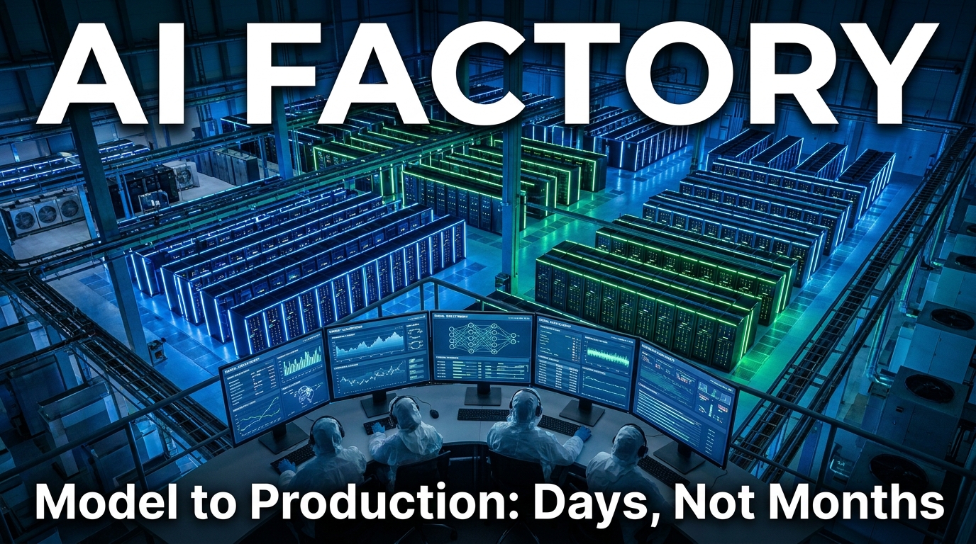 Inside the AI Factory: How Engineering Teams Are Cutting Model-to-Production Time from Months to Days