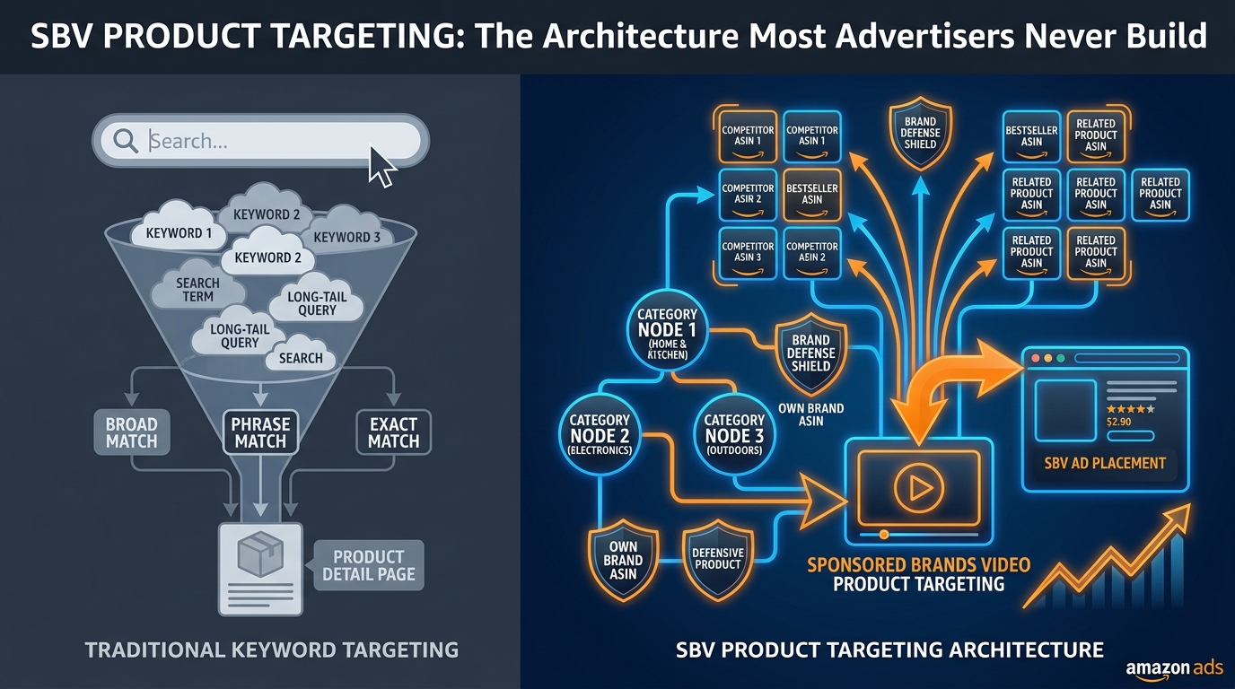 SBV Product Targeting: The Structural Playbook Most Amazon Advertisers Skip