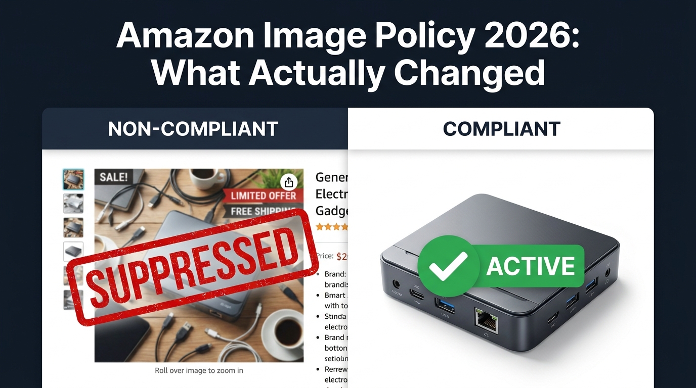 What Amazon’s Shifting Image Rules Actually Mean for Catalog Control, Brand Power, and What Comes Next