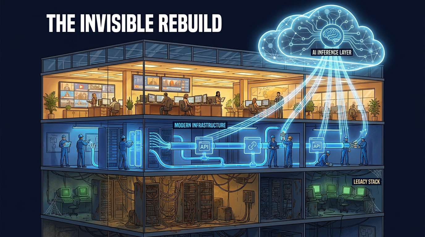 The Invisible Rebuild: How AI Newsrooms Are Quietly Rewiring Their Tech Stacks From the Inside Out