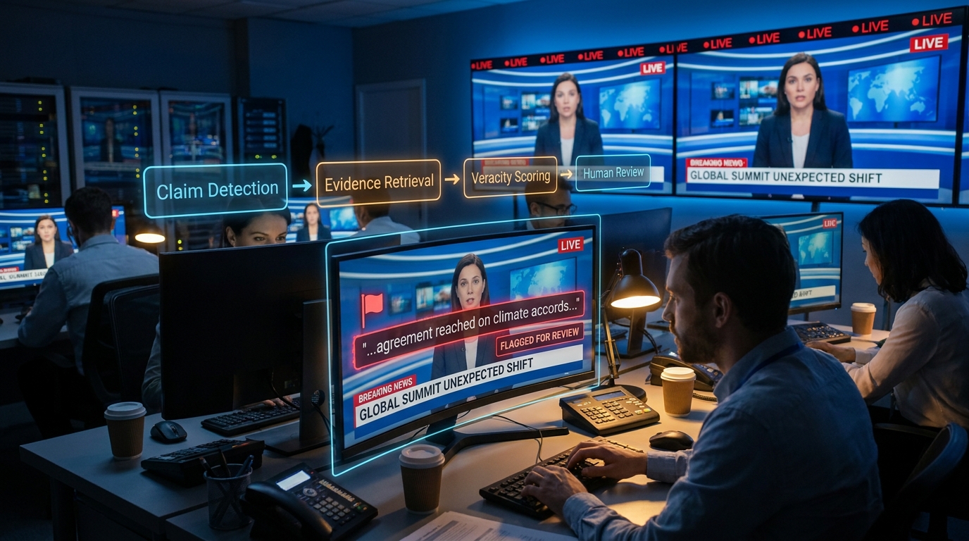 What Your Newsroom’s AI Fact-Checking Pipeline Gets Wrong Before the First Sentence Is Even Checked