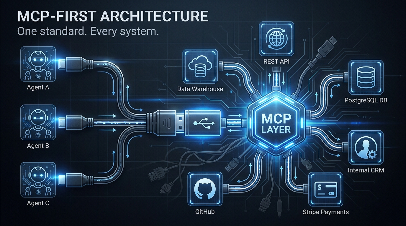 MCP-First Architecture: How to Wire AI Agents Into Your Real Stack (Without Breaking It)