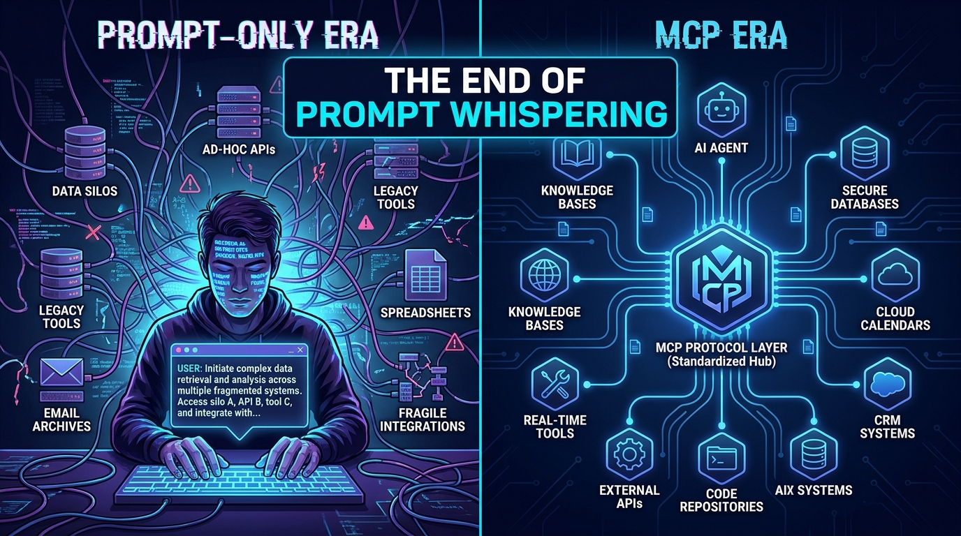 From Prompt Whispering to Protocol Thinking: How MCP Is Rewiring the Way Teams Build AI