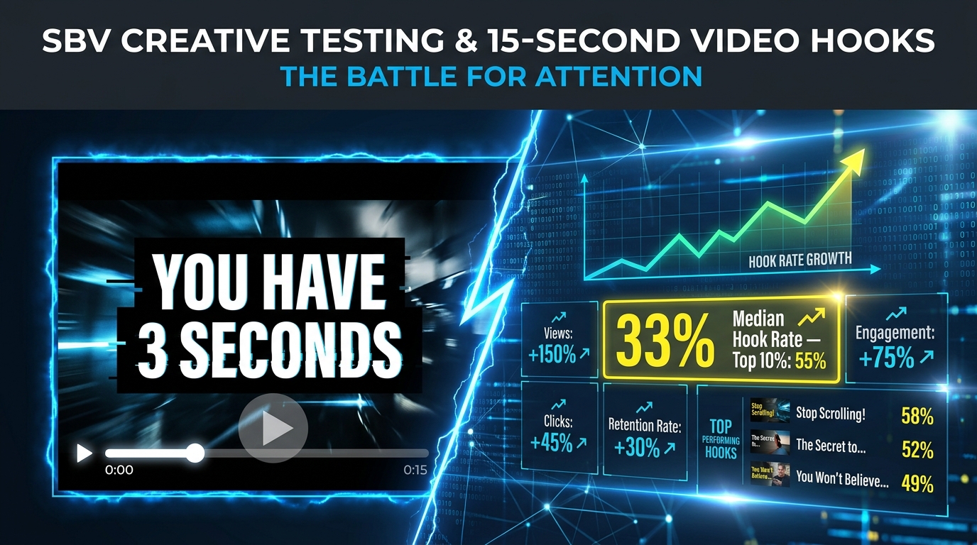 SBV Creative Testing: Why the First 15 Seconds Are the Only Seconds That Matter