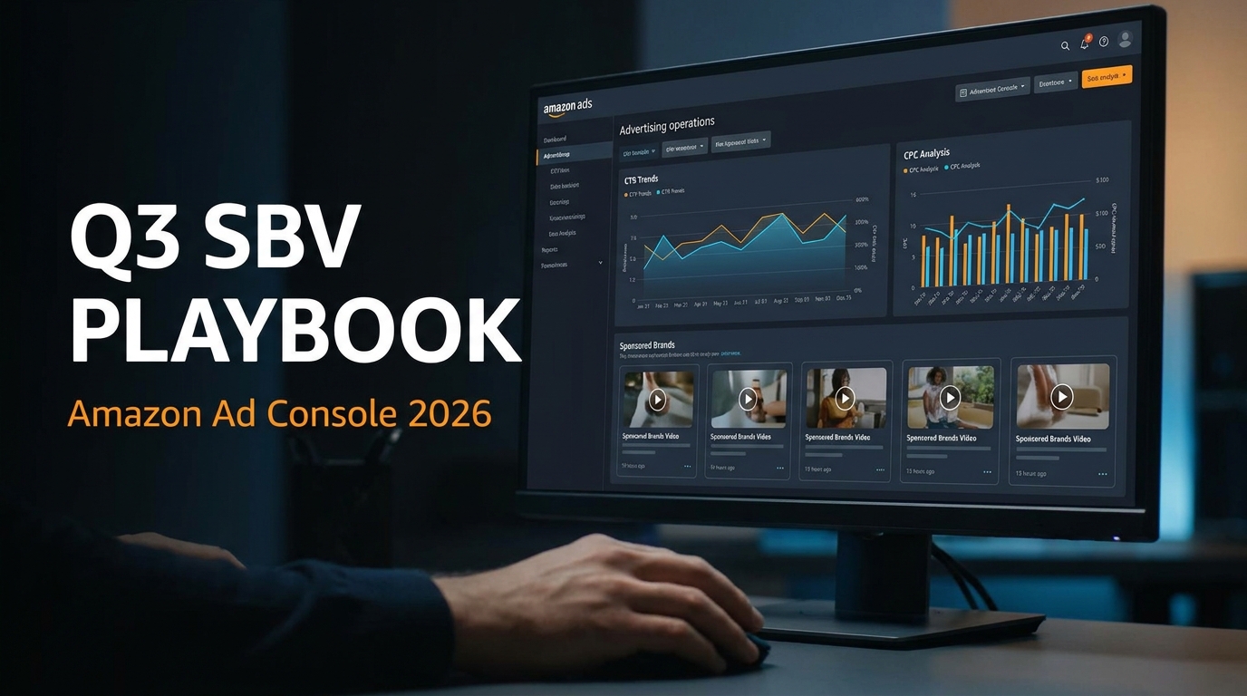 The Q3 SBV Operator’s Manual: Navigating Amazon’s Overhauled Ad Console in 2026