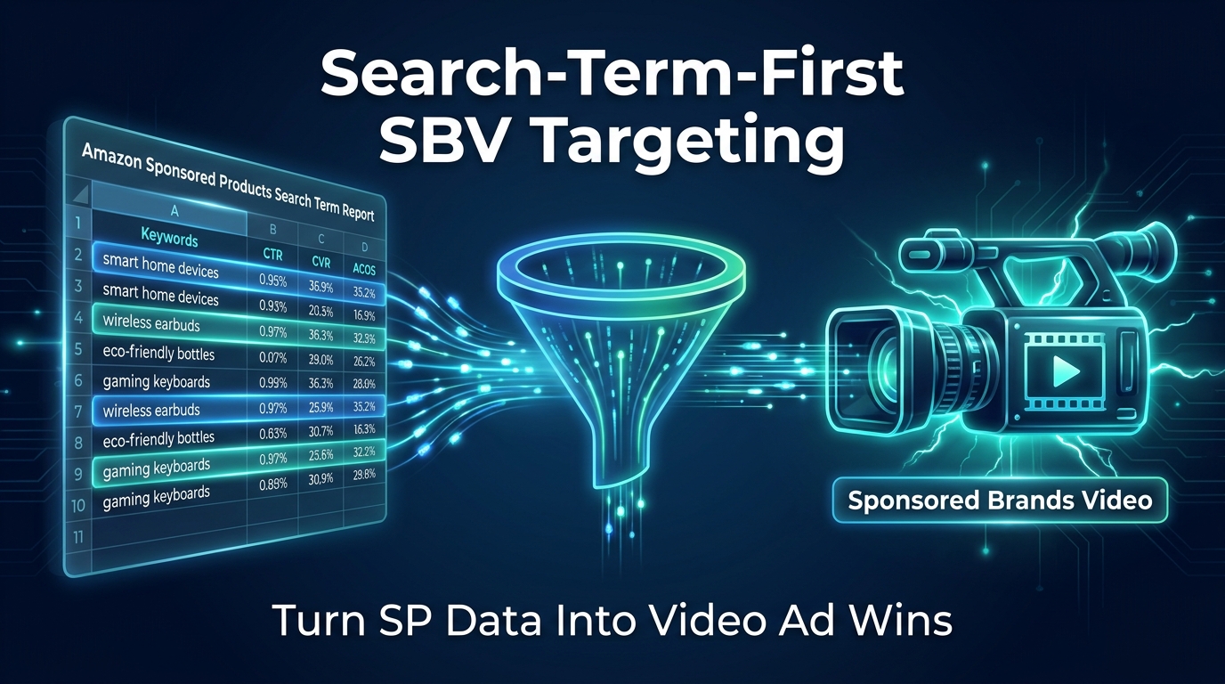 Search-Term-First SBV Targeting — Turn SP Data Into Amazon Video Ad Wins