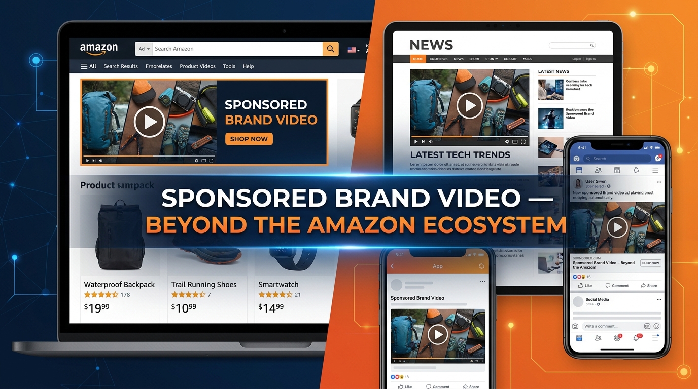 Sponsored Brand Video Beyond Amazon: What Off-Platform Placements Actually Deliver (And What They Don’t)