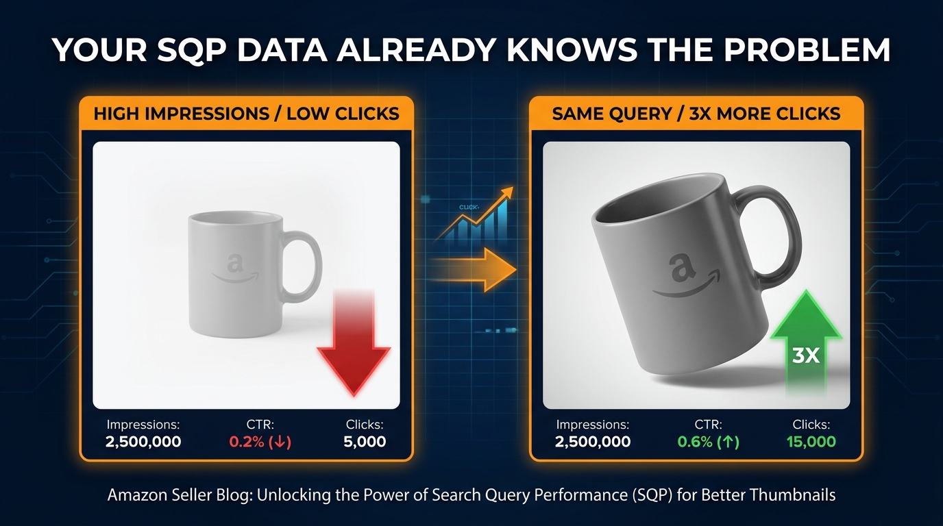 What Your SQP Data Is Actually Telling You About Your Images (And How to Act on It)