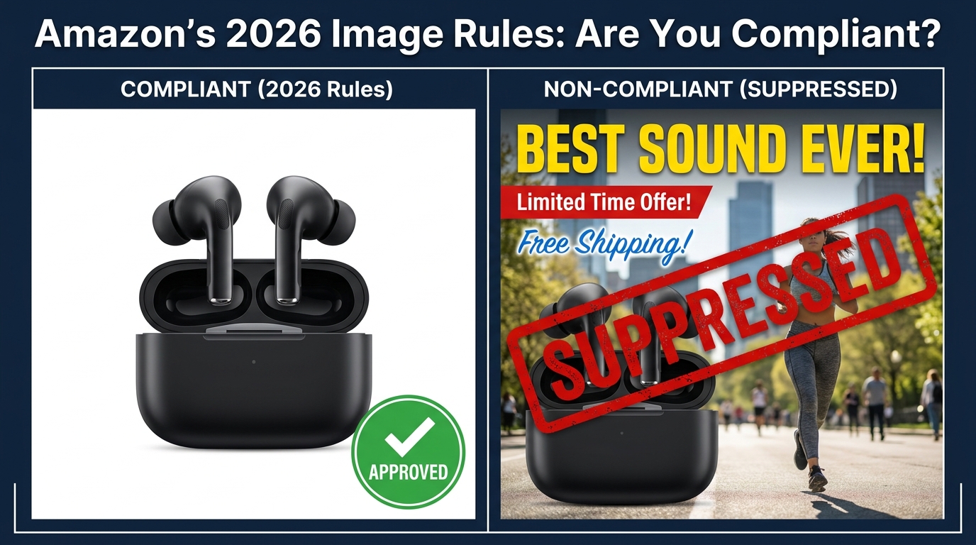 Amazon’s 2026 Image Rules: The Compliance Audit Every Seller Needs Before Their Next Suppression Notice