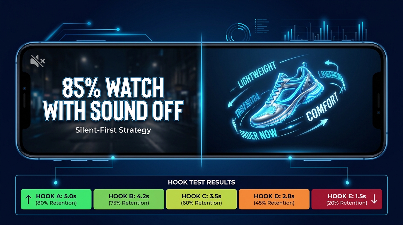 How to Build a Silent-First SBV Hook Test: The 5-Variant Framework That Finds Winners Without Wasting Budget