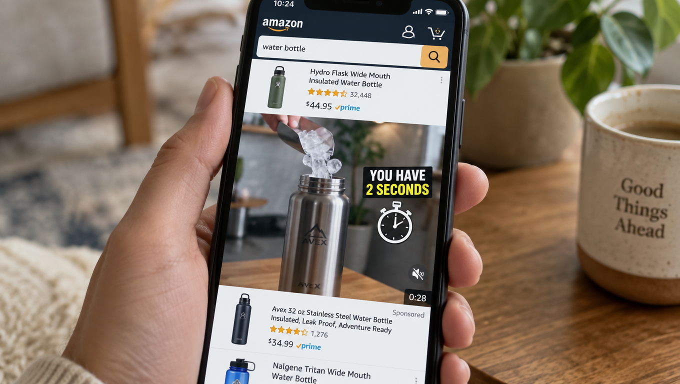 The First Two Seconds: A Frame-by-Frame Approach to Amazon Sponsored Brands Video