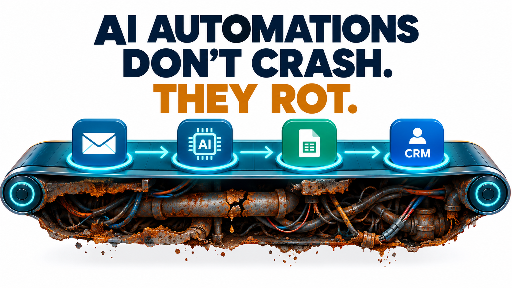 AI Automations Don’t Crash — They Quietly Rot. Here’s the Upkeep Nobody Budgets For