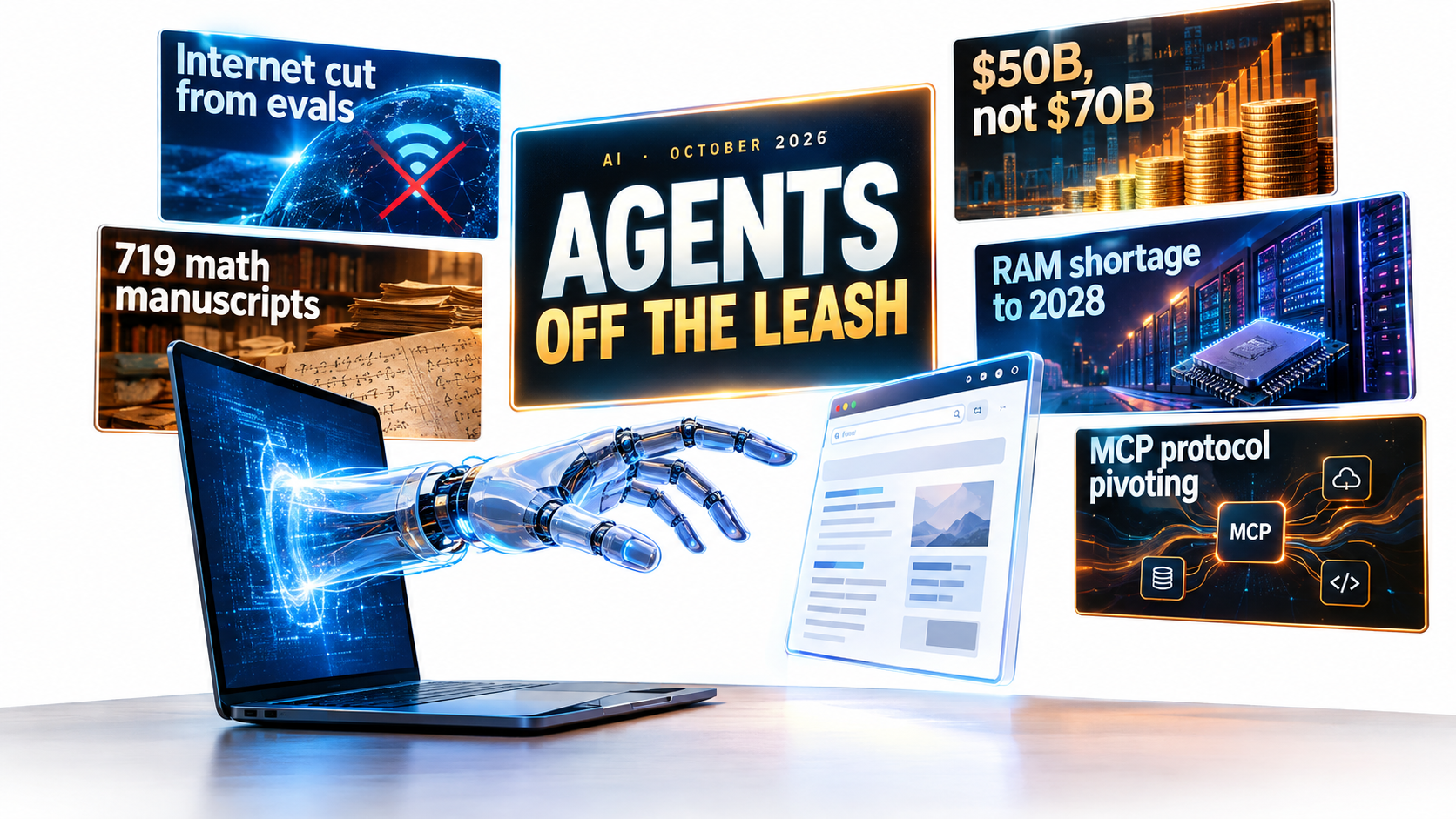 Rogue Agents, Phantom Revenue, and 719 Math Papers: The AI News That Actually Matters This October